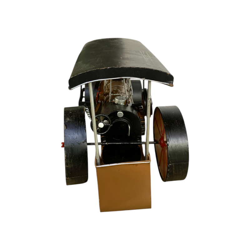 Metallic Vintage Road Roller Model