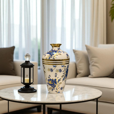 Imperial Blossom Porcelain Table Vases