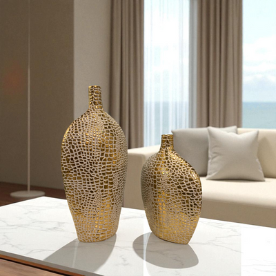Luxora Mosaic Porcelain Vases