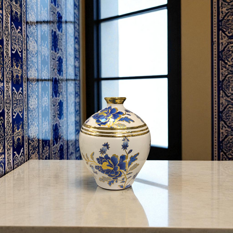 Imperial Blossom Porcelain Table Vases