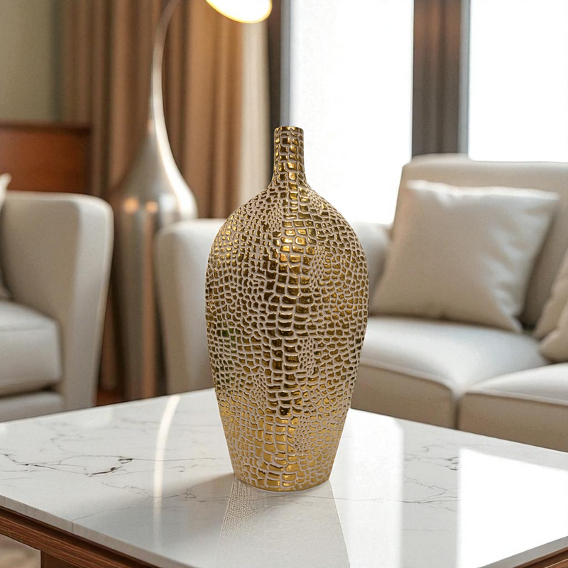 Luxora Mosaic Porcelain Vases