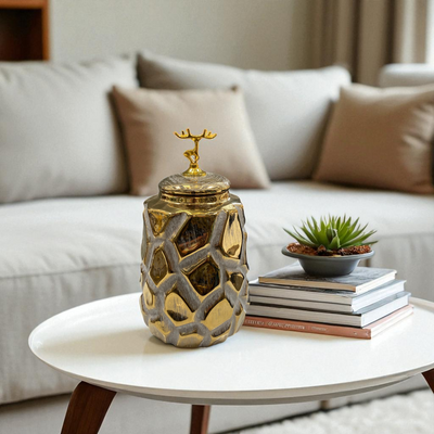 Luxe Mosaic Porcelain Jars