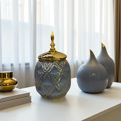 Majestic Royale Embossed Jars