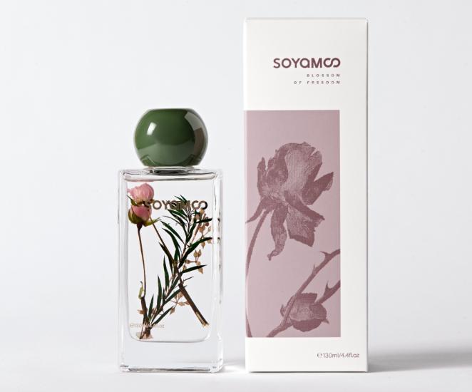 SOYAMOO Botanica Bloom Reed Diffuser – 130ml