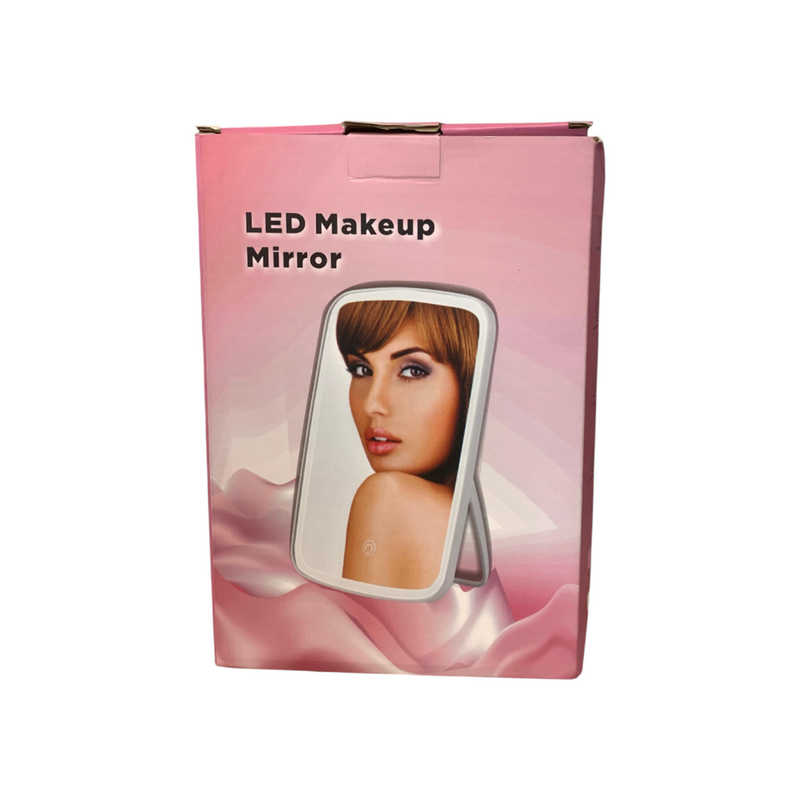 Modern Rectangular LED Table Mirror