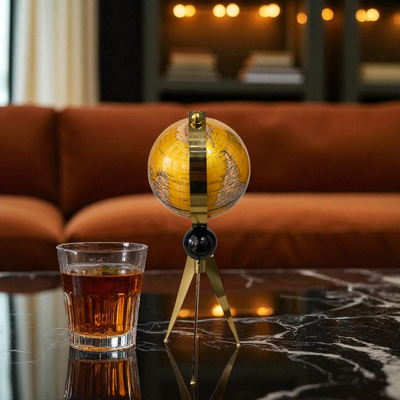 Golden Atlas Decorative Globe