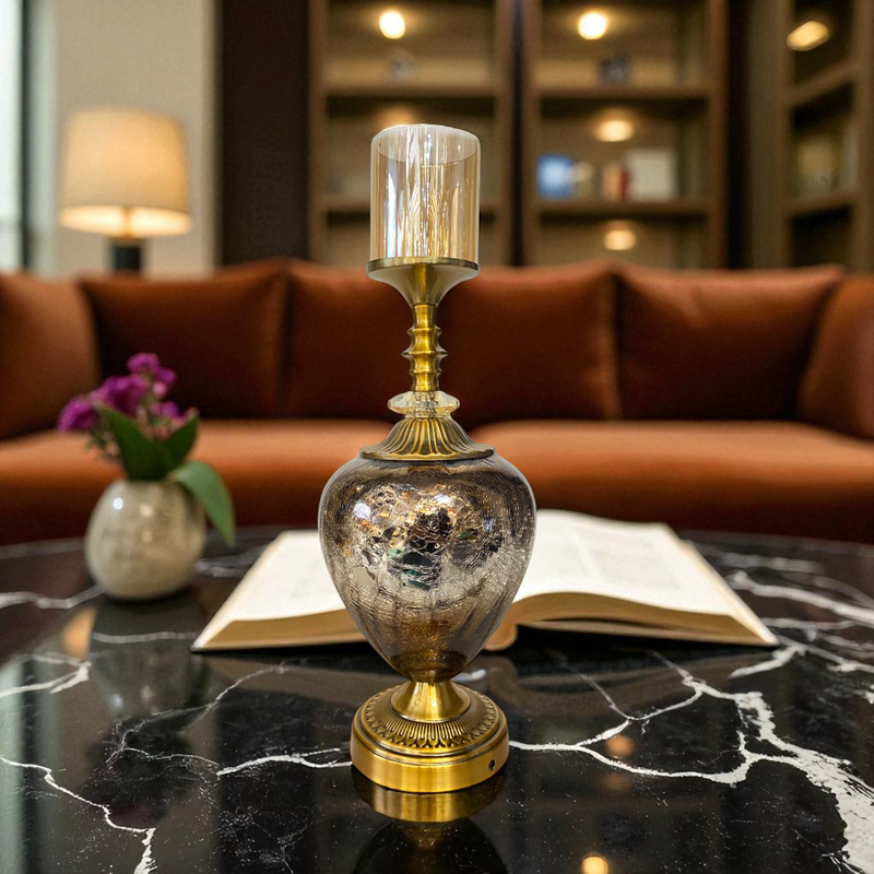 Mosaic Baroque Luxe Candle Holders
