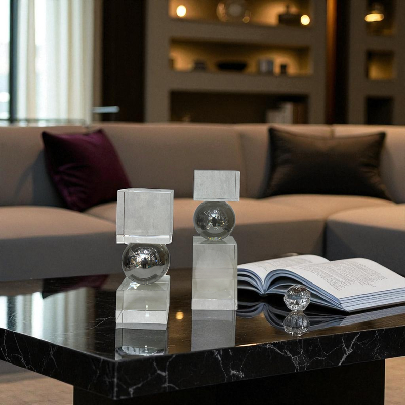 Eclipse Crystal Sphere Decor