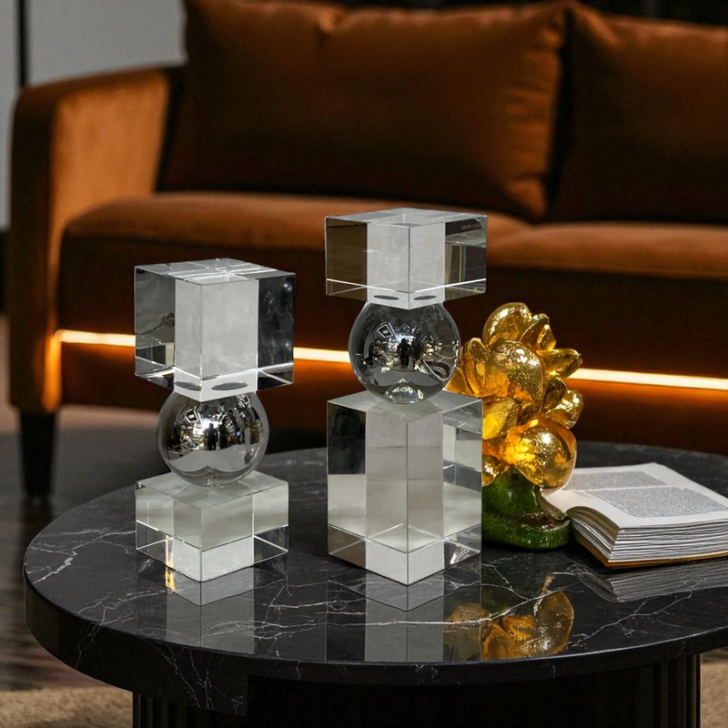 Eclipse Crystal Sphere Decor