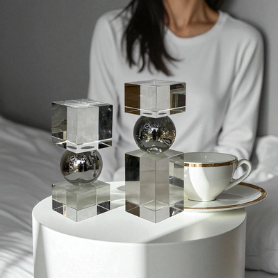 Eclipse Crystal Sphere Decor