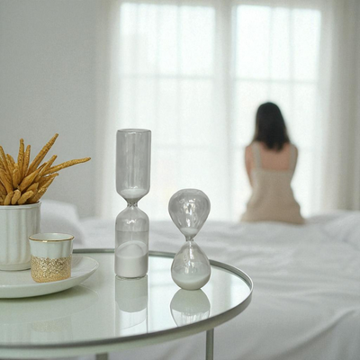 Timeless Elegance Hourglass Piece