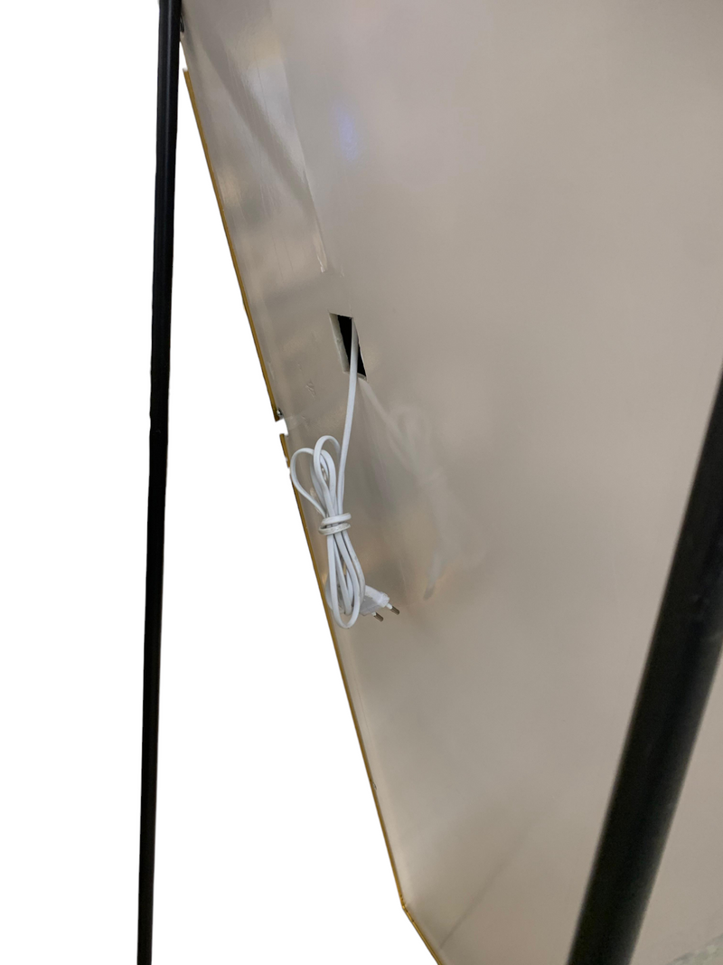 Aurora Hollywood Aluminium Arch Mirror – Full Length LED Vanity Mirror