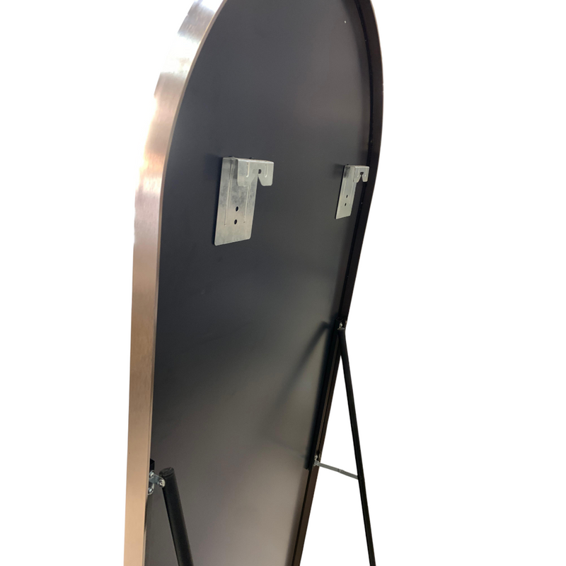 Modern Aluminium Full-Length Floor LED Mirror