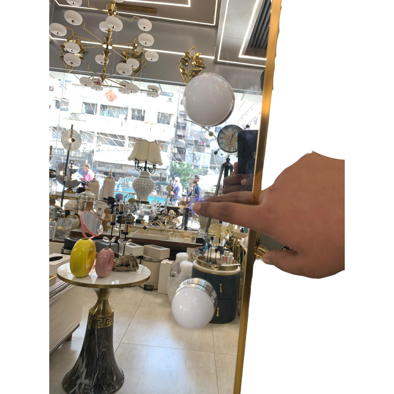 Aurora Hollywood Aluminium Arch Mirror – Full Length LED Vanity Mirror