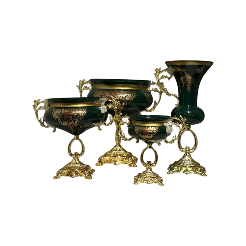 Versace Emerald Green Luxe Bowl Set