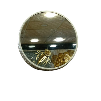Timeless Aura Silver Brass Mirror