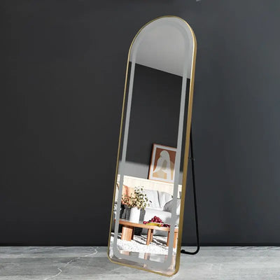 Modern Aluminium Full-Length Floor LED Mirror
