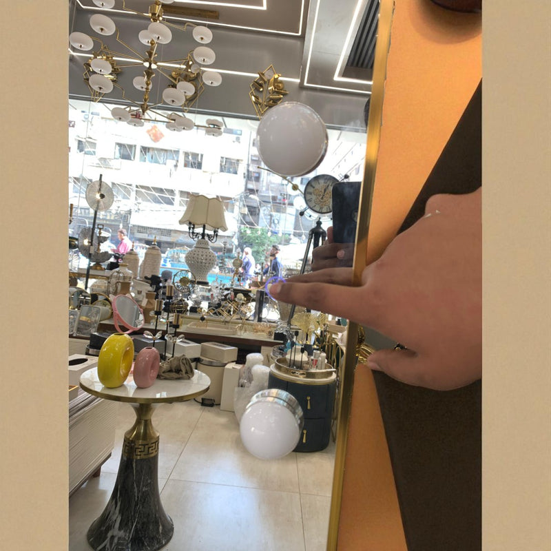 Aurora Hollywood Aluminium Arch Mirror – Full Length LED Vanity Mirror