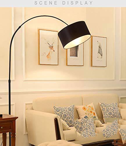 ForgeGlow Arc – Black Metal Arc Lamp