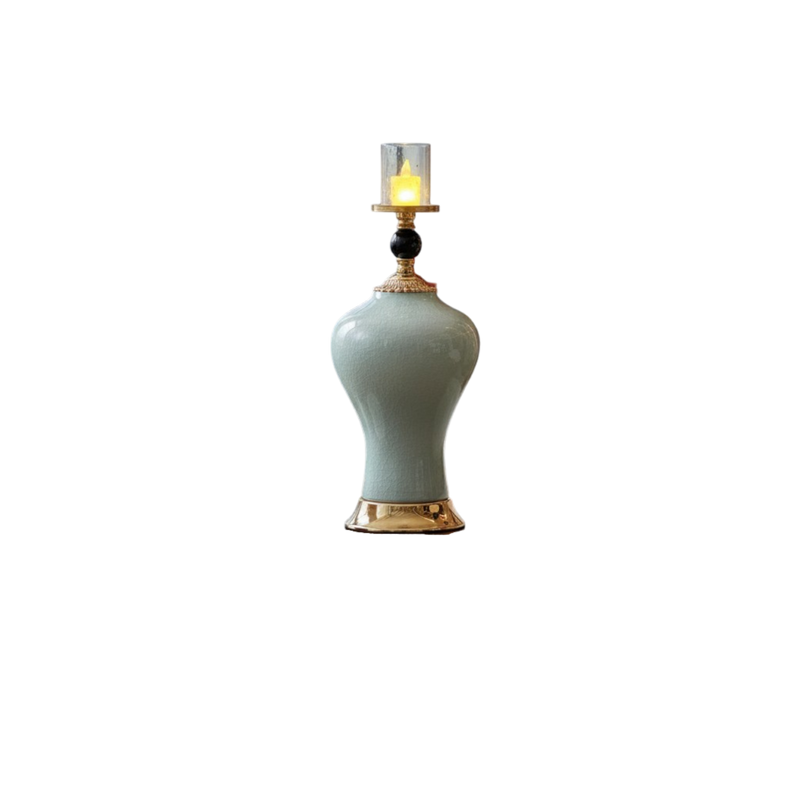 Royal Crest Antique Metallic Candle Stand