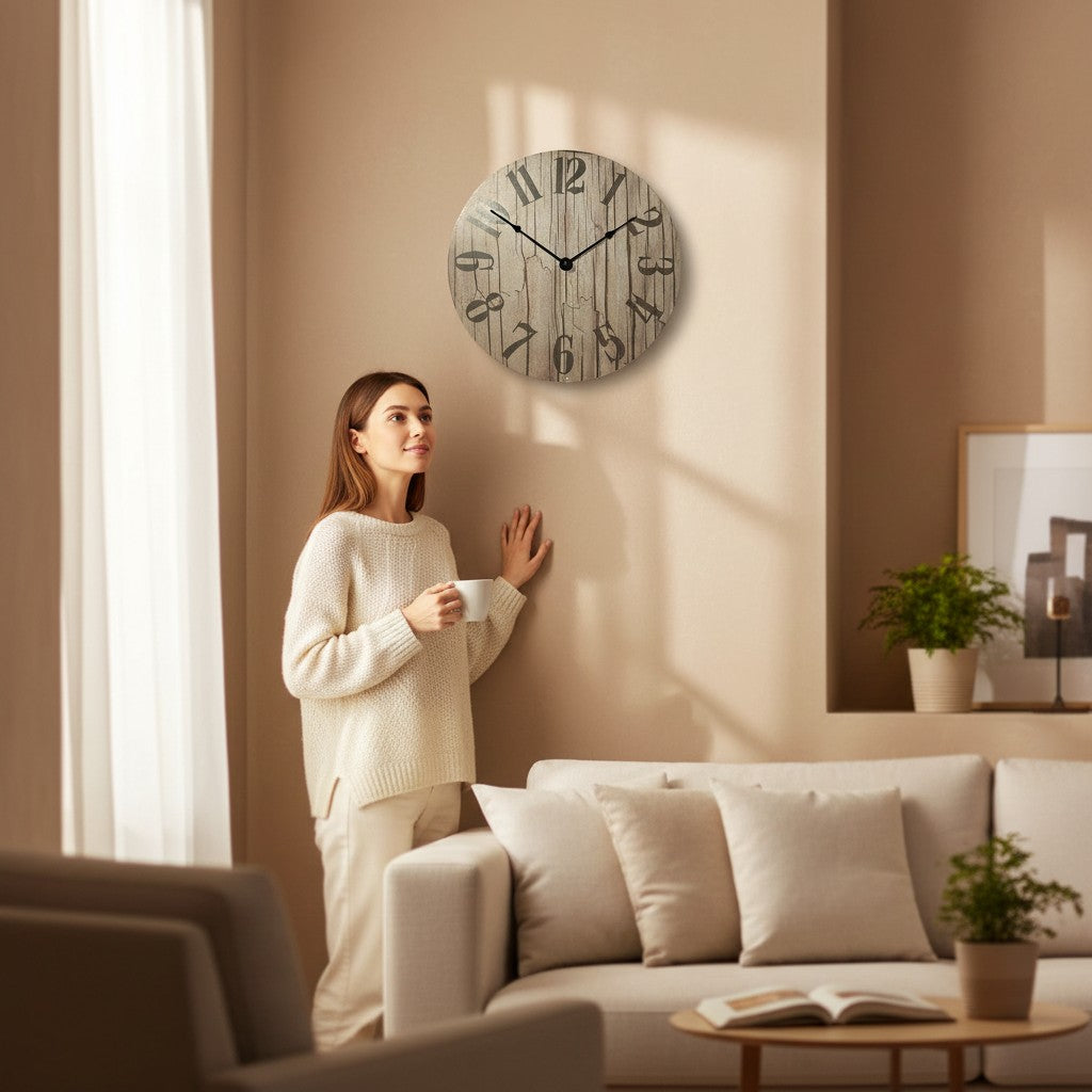 Timely Harmony Wall Clock – Interior Square