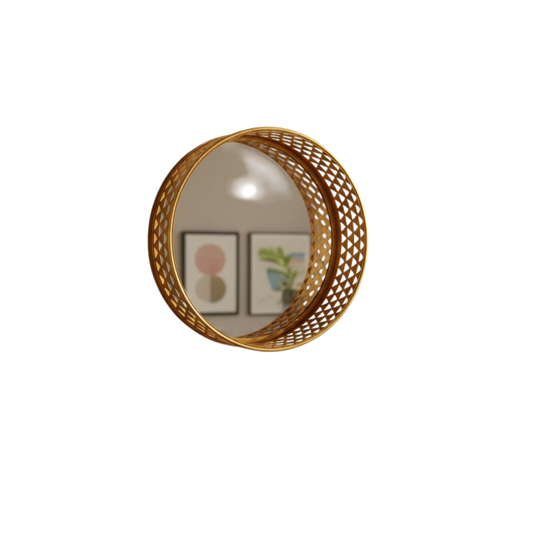 Regal Reflection Brass Mirror