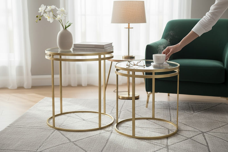 Aurelia Round Luxe Coffee Table