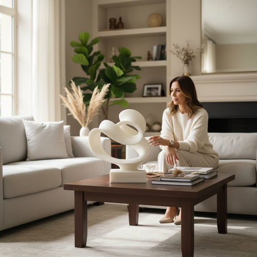 A Contemporary Modern Poly-Stone Sculpture
