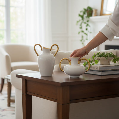 Luna Haven Porcelain Vase (pair)