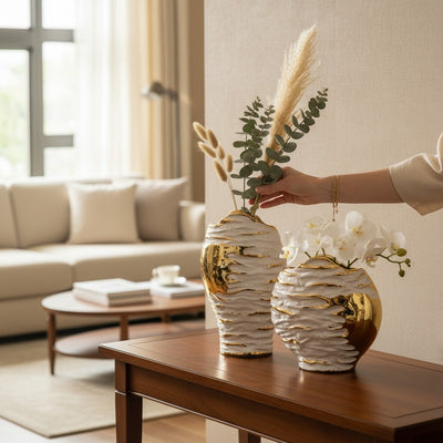 Terra Eclipse Designer Vase (pair)