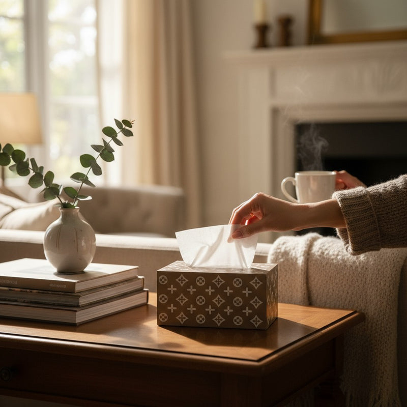 RusticWood LV Premium Tissue Box