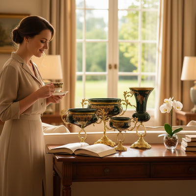 Versace Emerald Green Luxe Bowl Set