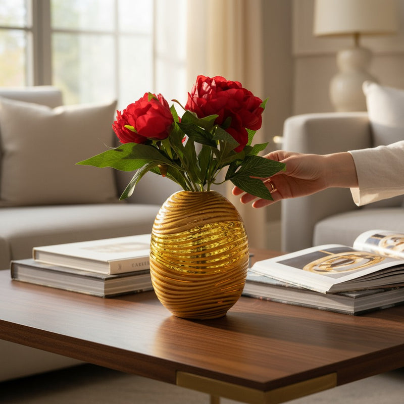 Velvet Mist Ceramic Vase