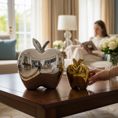 Golden Orchard Decorative Ceramic Set