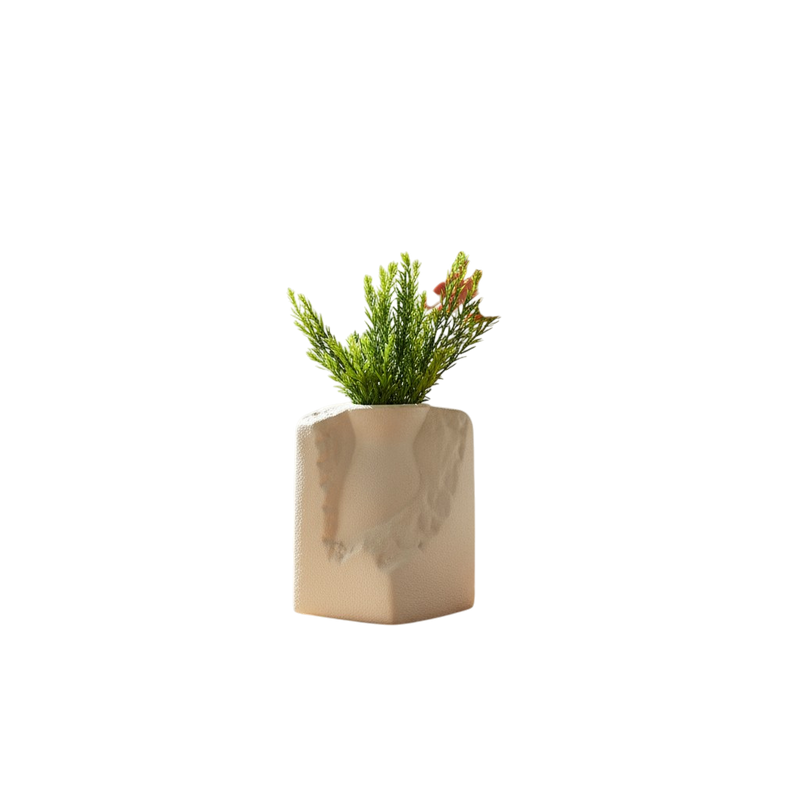 Elysian Bloom Ceramic Vase