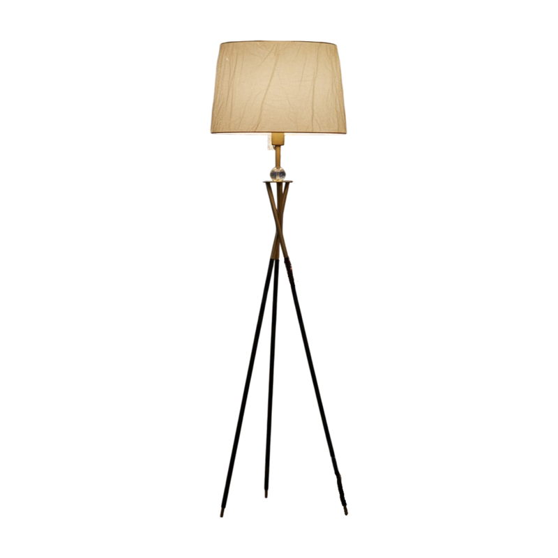 Lumis Arte Metallic Tripod Floor Lamp