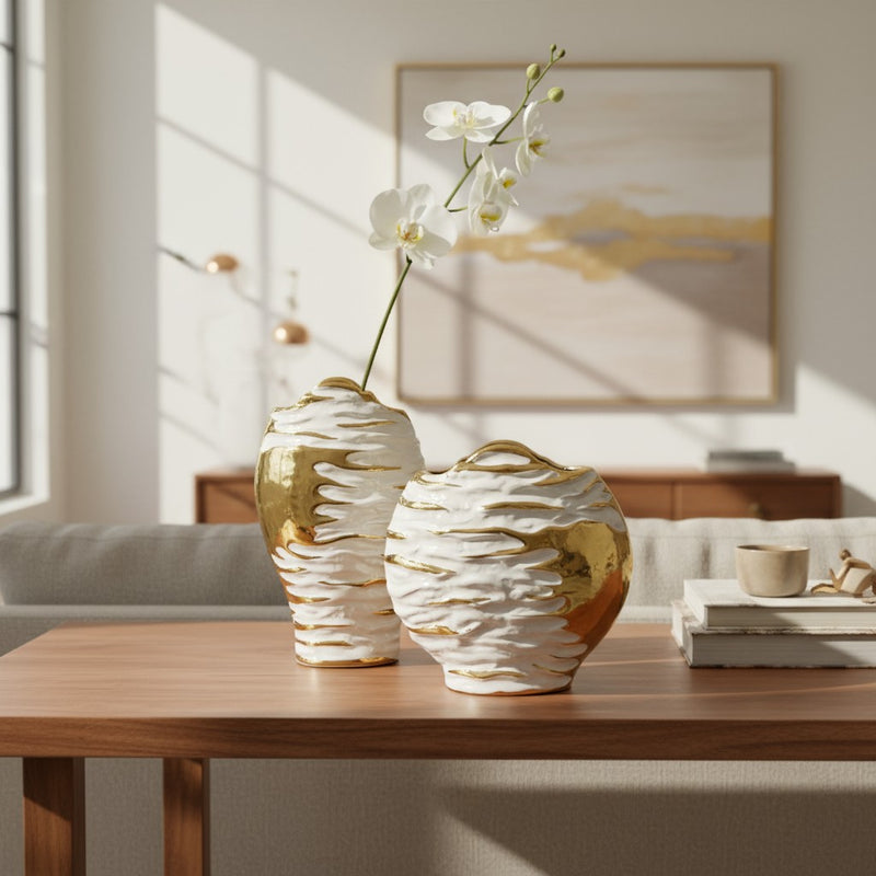 Terra Eclipse Designer Vase (pair)