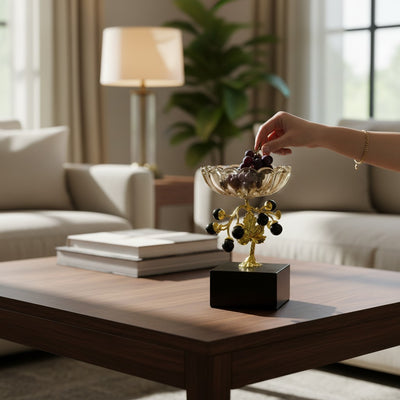 Eclipse Aura Contemporary Glass Bowl