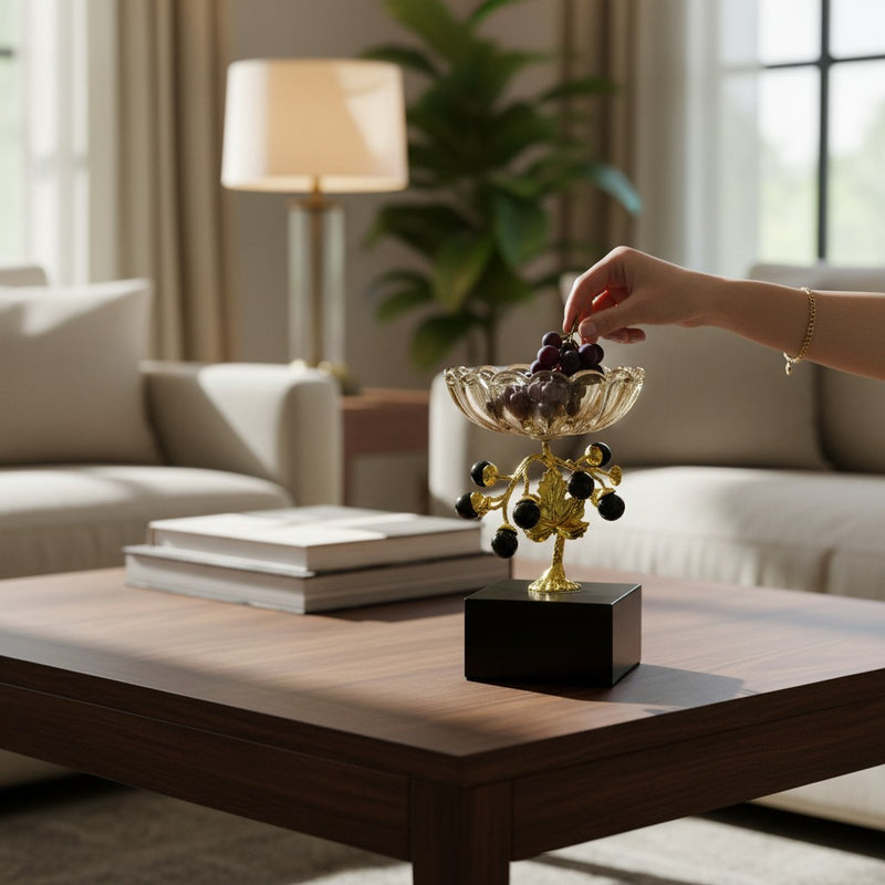 Eclipse Aura Contemporary Glass Bowl