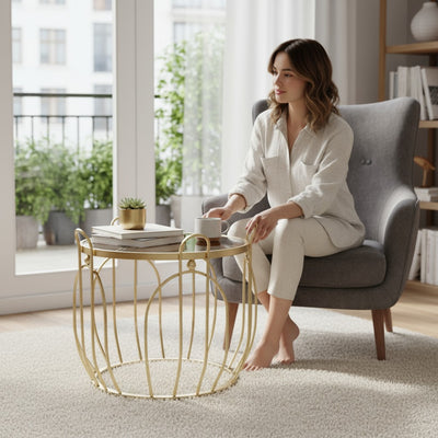 RegalBrass Vintage Centre Table