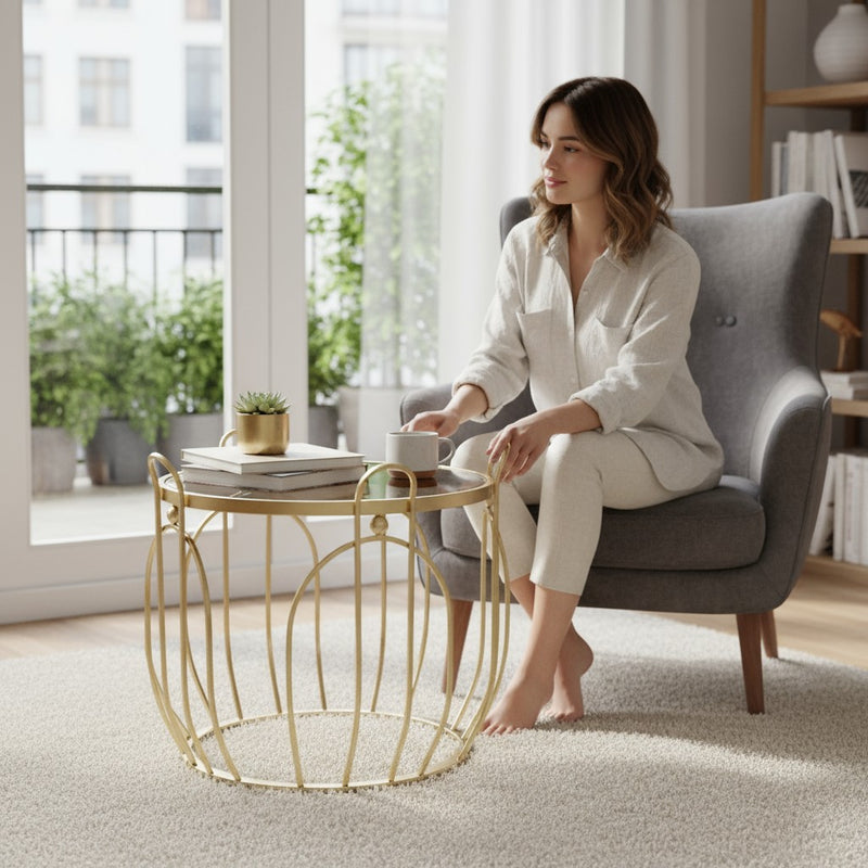 RegalBrass Vintage Centre Table