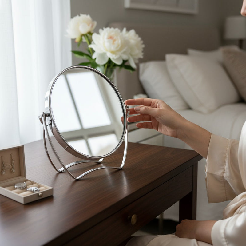 Aria Frosted Elegance Mirror