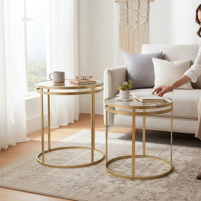 Aurelia Round Luxe Coffee Table