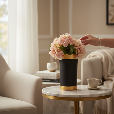 Pearl Dune Ceramic Vase