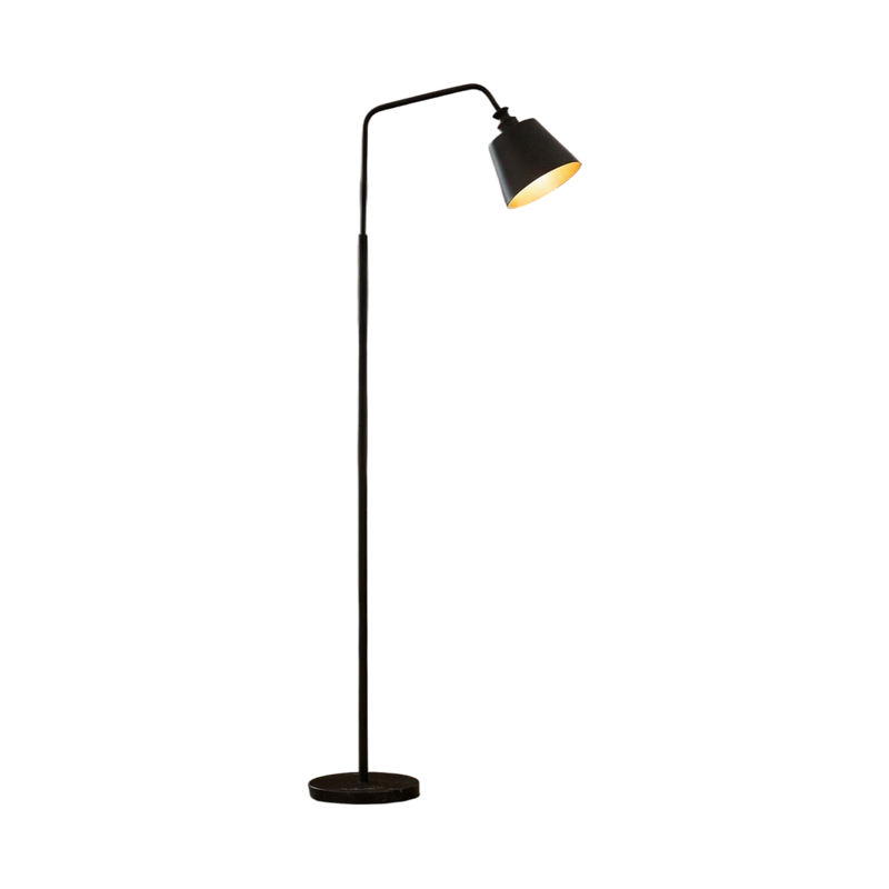 Aurora Metallic Arc Floor Lamp