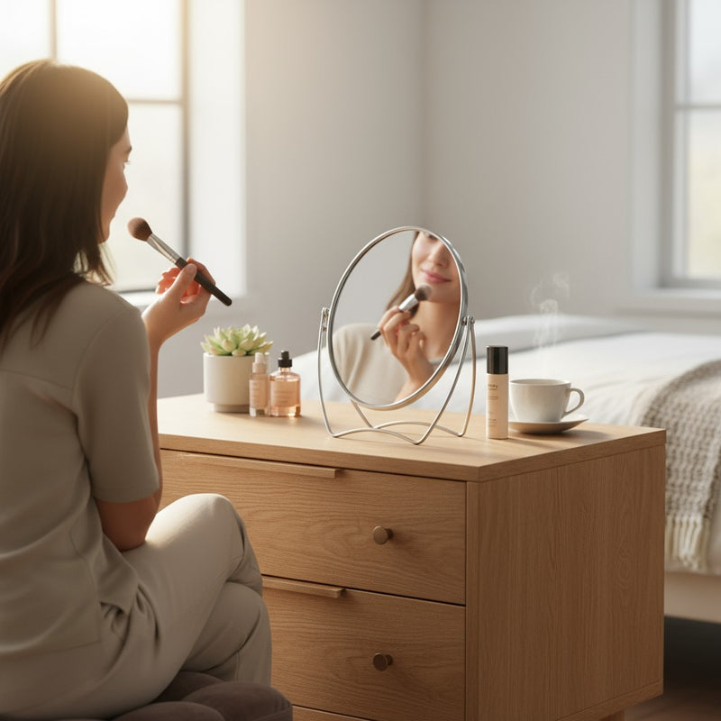 Aria Frosted Elegance Mirror