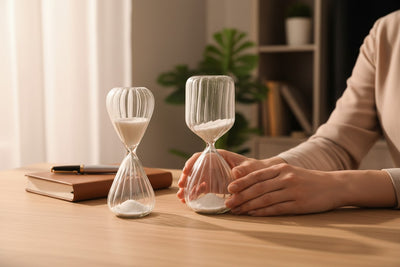 Crystal Flow Sand Hourglass