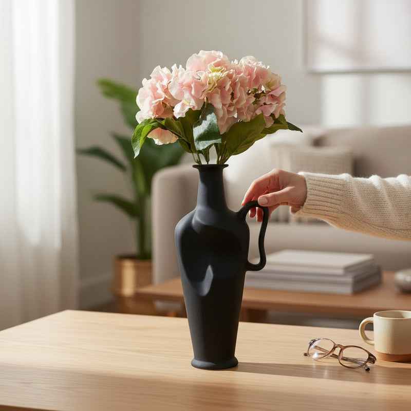 Opaline Whisper Porcelain Vase