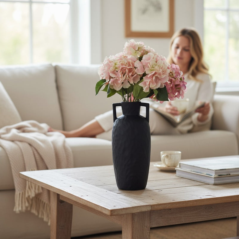 Celestial Bloom Porcelain Vase