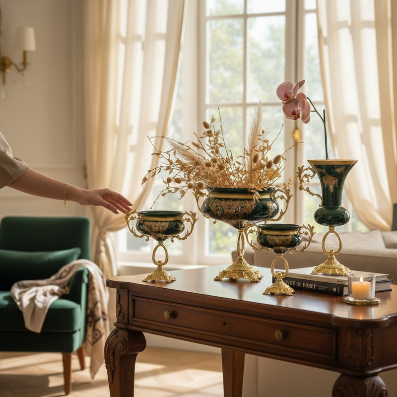 Versace Emerald Green Luxe Bowl Set